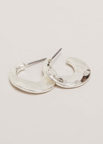 Phase Eight Irregular Hoops Jewellery Silver USA | 8651742-GM